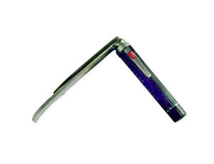 L3-157 Economical (Reusable/ Single use) Miller Conventional Laryngoscope Blade & handle with on/off switch, Sizes: 00,0,1,2,3,4
